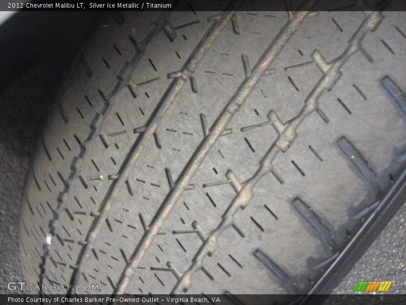 Silver Ice Metallic / Titanium 2012 Chevrolet Malibu LT