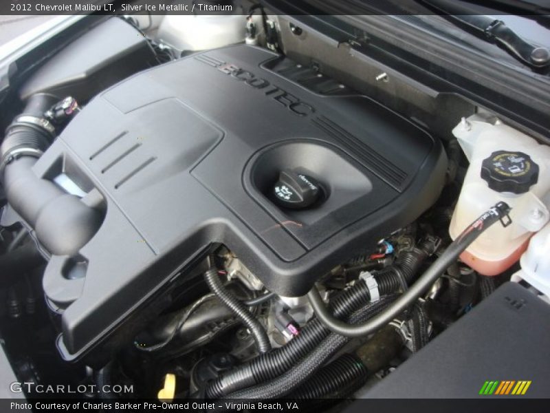 Silver Ice Metallic / Titanium 2012 Chevrolet Malibu LT