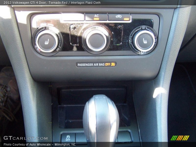 Tornado Red / Interlagos Plaid Cloth 2012 Volkswagen GTI 4 Door