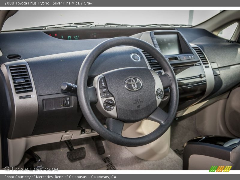 Dashboard of 2008 Prius Hybrid
