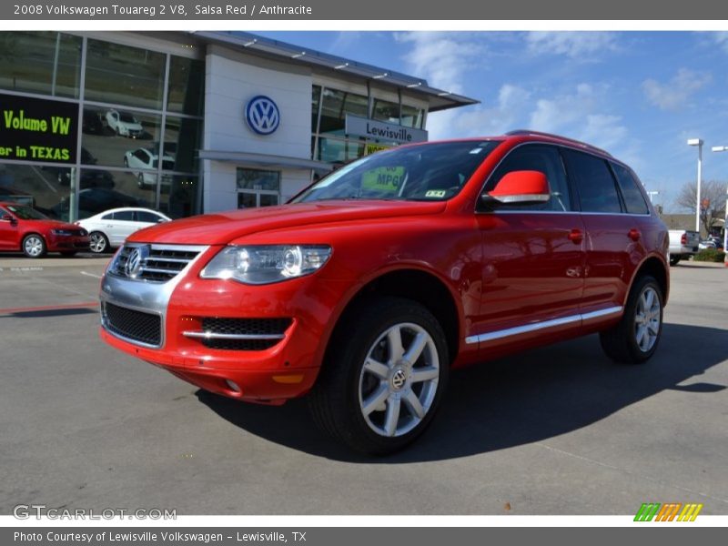 Salsa Red / Anthracite 2008 Volkswagen Touareg 2 V8