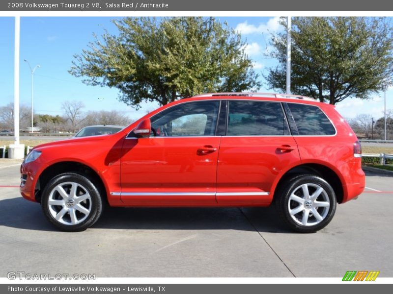 Salsa Red / Anthracite 2008 Volkswagen Touareg 2 V8