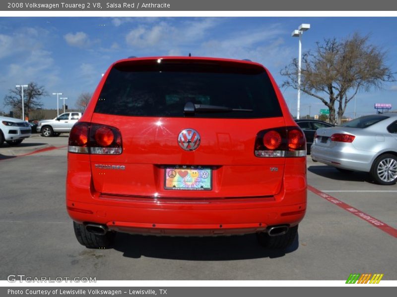 Salsa Red / Anthracite 2008 Volkswagen Touareg 2 V8