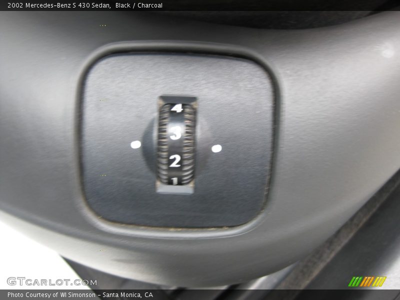 Black / Charcoal 2002 Mercedes-Benz S 430 Sedan
