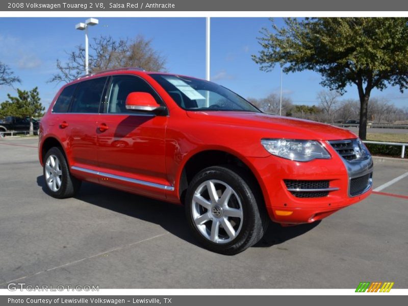 Front 3/4 View of 2008 Touareg 2 V8