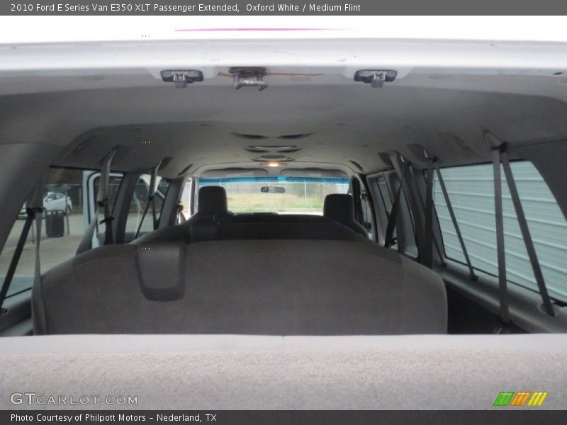 Oxford White / Medium Flint 2010 Ford E Series Van E350 XLT Passenger Extended