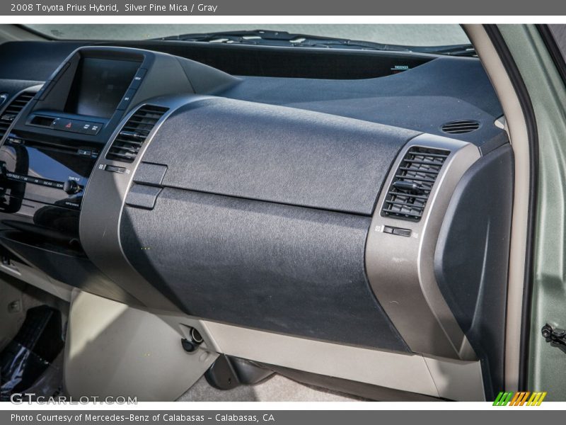 Dashboard of 2008 Prius Hybrid