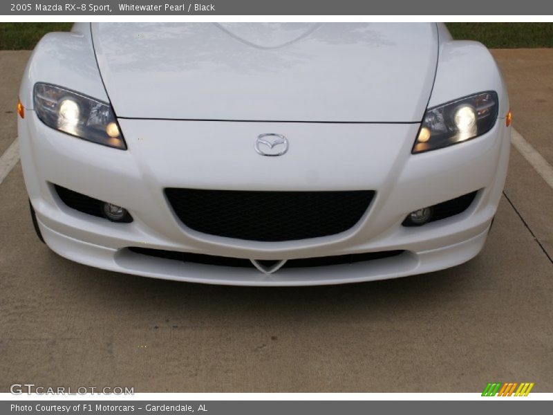 Whitewater Pearl / Black 2005 Mazda RX-8 Sport