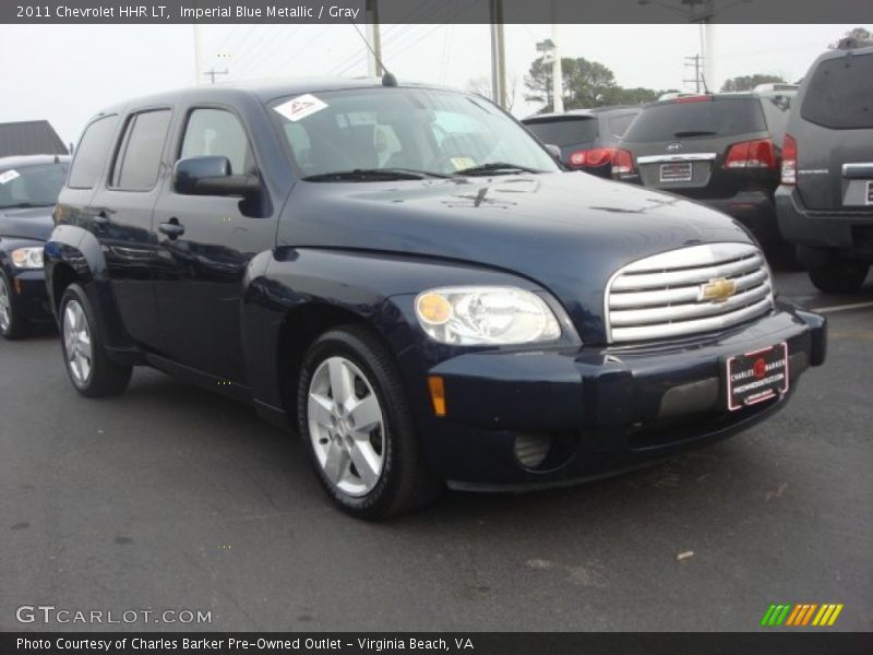 Imperial Blue Metallic / Gray 2011 Chevrolet HHR LT