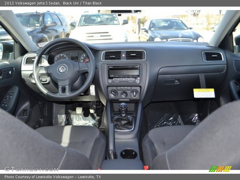 Dashboard of 2013 Jetta S Sedan