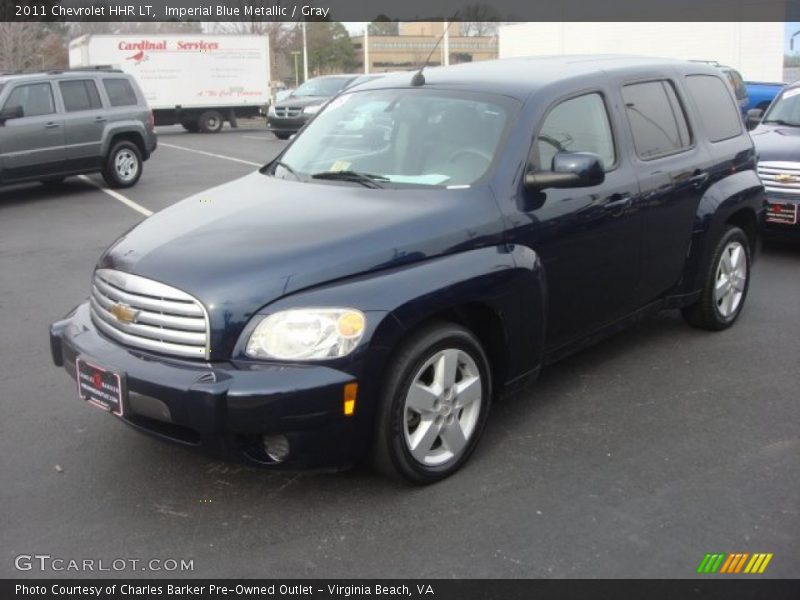 Imperial Blue Metallic / Gray 2011 Chevrolet HHR LT