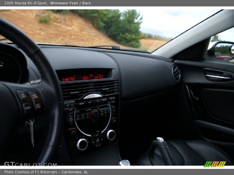 Whitewater Pearl / Black 2005 Mazda RX-8 Sport