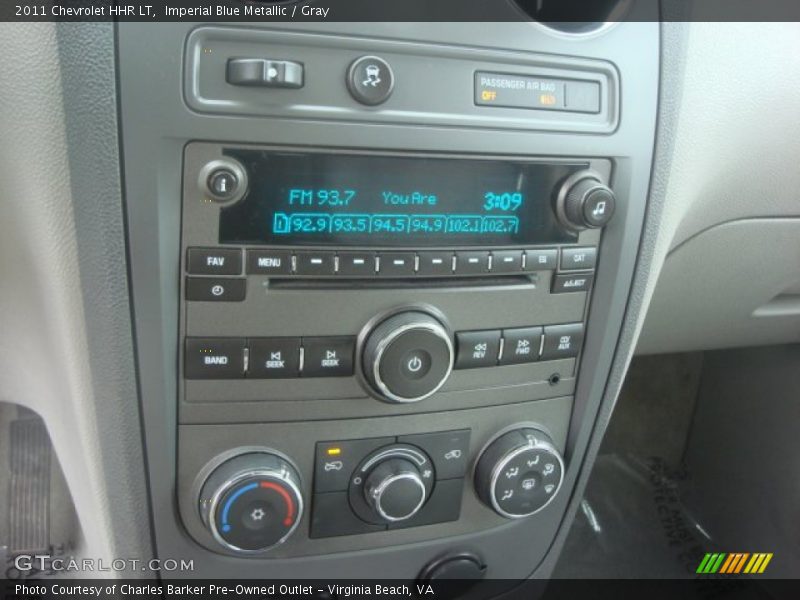 Imperial Blue Metallic / Gray 2011 Chevrolet HHR LT