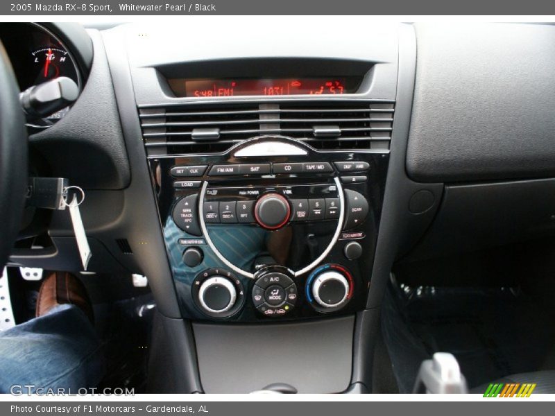 Controls of 2005 RX-8 Sport