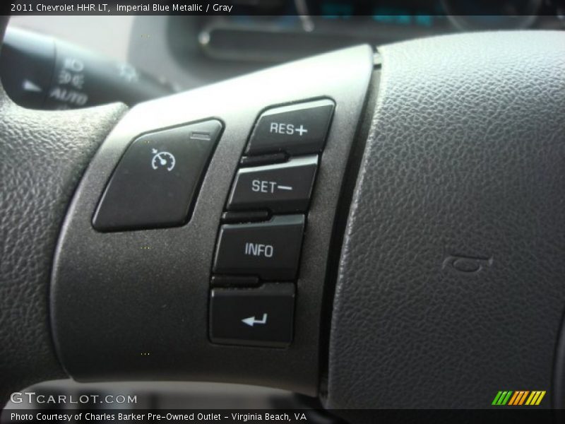 Imperial Blue Metallic / Gray 2011 Chevrolet HHR LT