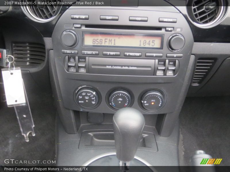Controls of 2007 MX-5 Miata Sport Roadster
