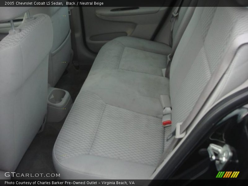 Black / Neutral Beige 2005 Chevrolet Cobalt LS Sedan