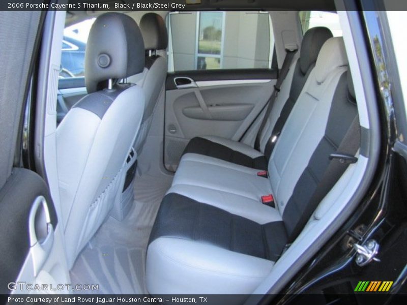 Rear Seat of 2006 Cayenne S Titanium