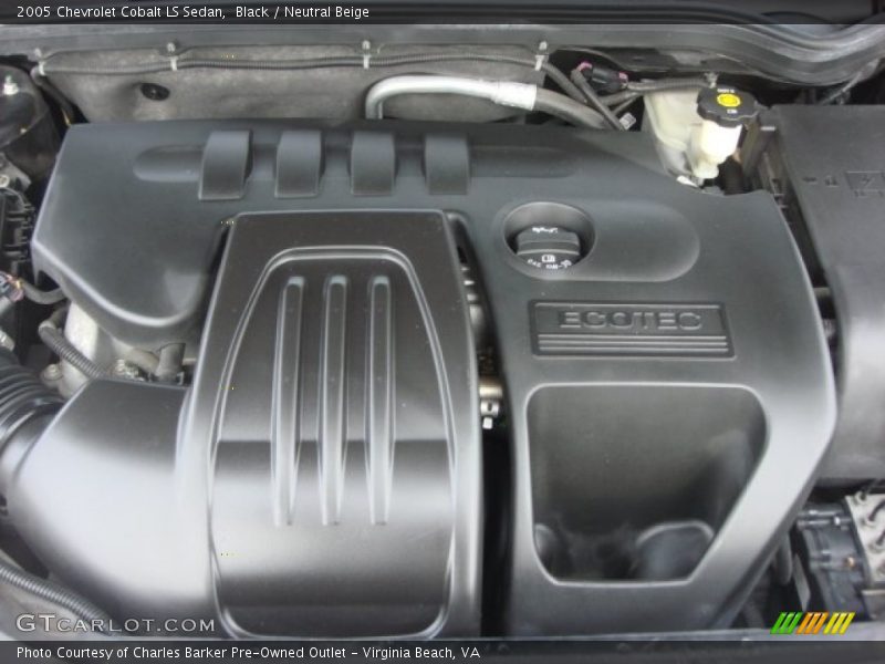  2005 Cobalt LS Sedan Engine - 2.2L DOHC 16V Ecotec 4 Cylinder