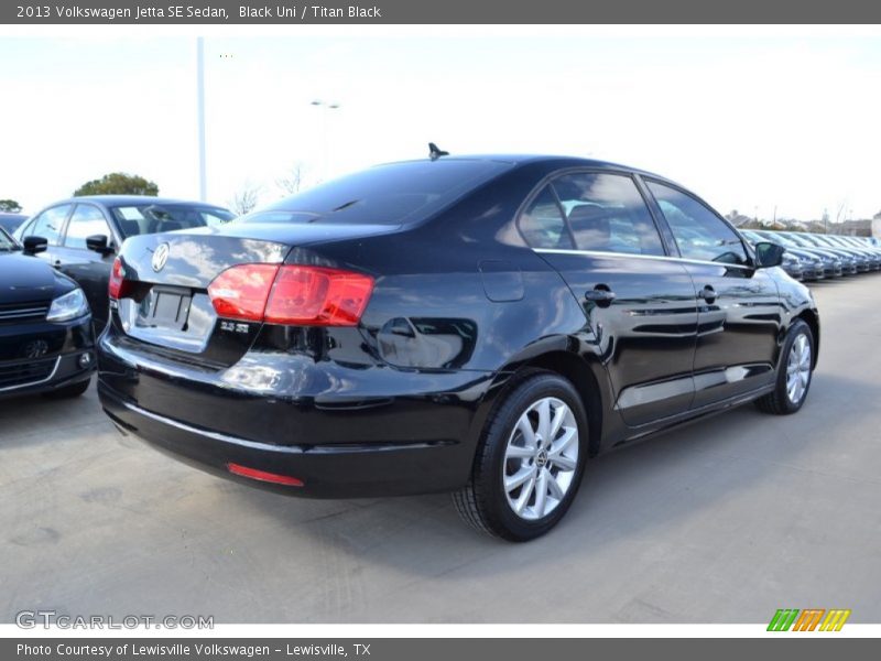 Black Uni / Titan Black 2013 Volkswagen Jetta SE Sedan