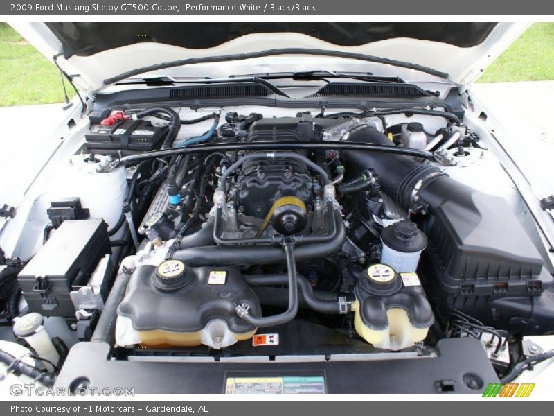  2009 Mustang Shelby GT500 Coupe Engine - 5.4 Liter Supercharged DOHC 32-Valve V8