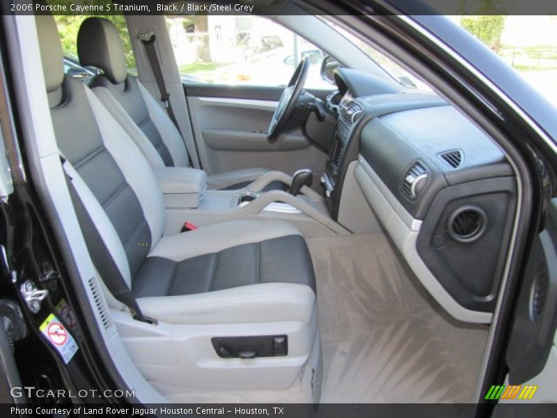 Front Seat of 2006 Cayenne S Titanium