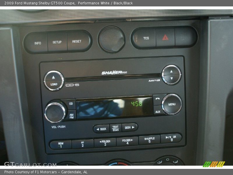 Audio System of 2009 Mustang Shelby GT500 Coupe