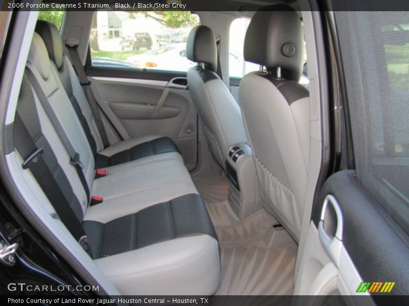 Rear Seat of 2006 Cayenne S Titanium