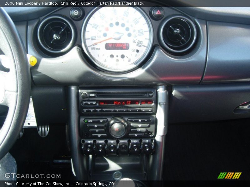 Chili Red / Octagon Tartan Red/Panther Black 2006 Mini Cooper S Hardtop