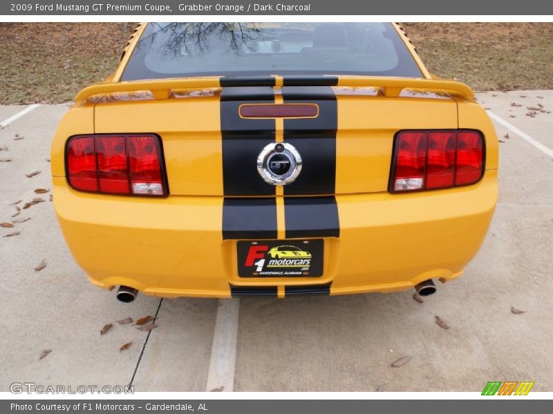 Grabber Orange / Dark Charcoal 2009 Ford Mustang GT Premium Coupe