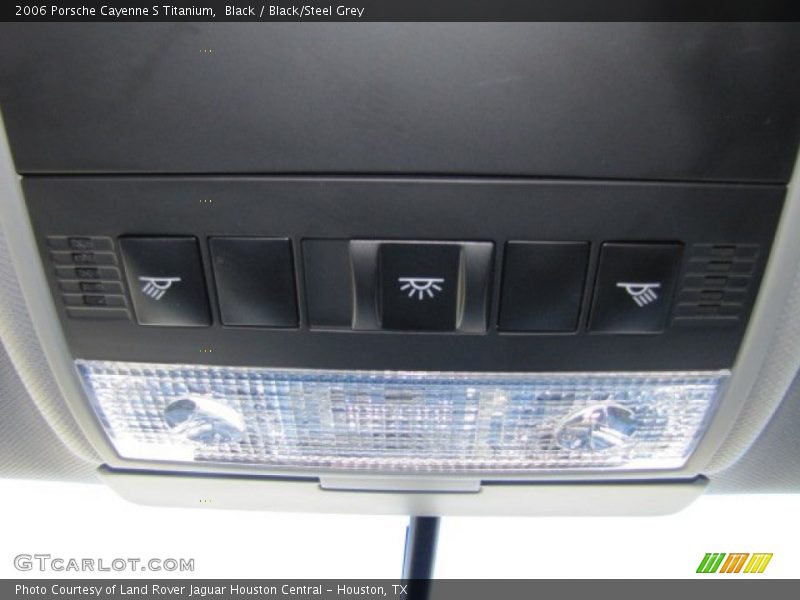Black / Black/Steel Grey 2006 Porsche Cayenne S Titanium