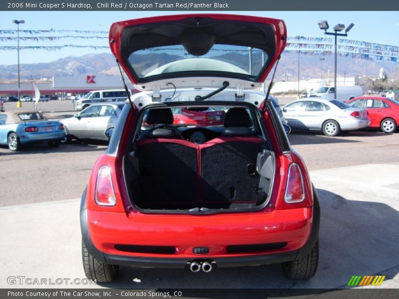Chili Red / Octagon Tartan Red/Panther Black 2006 Mini Cooper S Hardtop