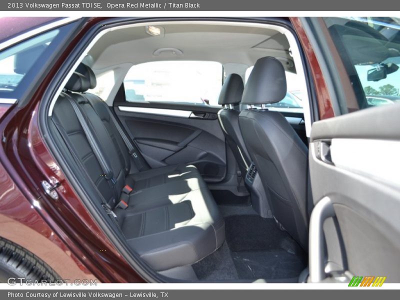 Opera Red Metallic / Titan Black 2013 Volkswagen Passat TDI SE