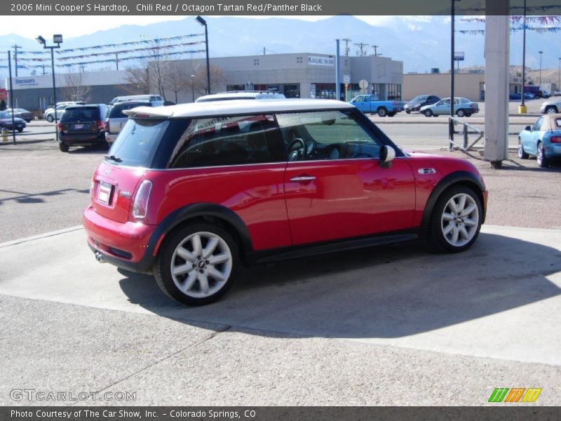 Chili Red / Octagon Tartan Red/Panther Black 2006 Mini Cooper S Hardtop