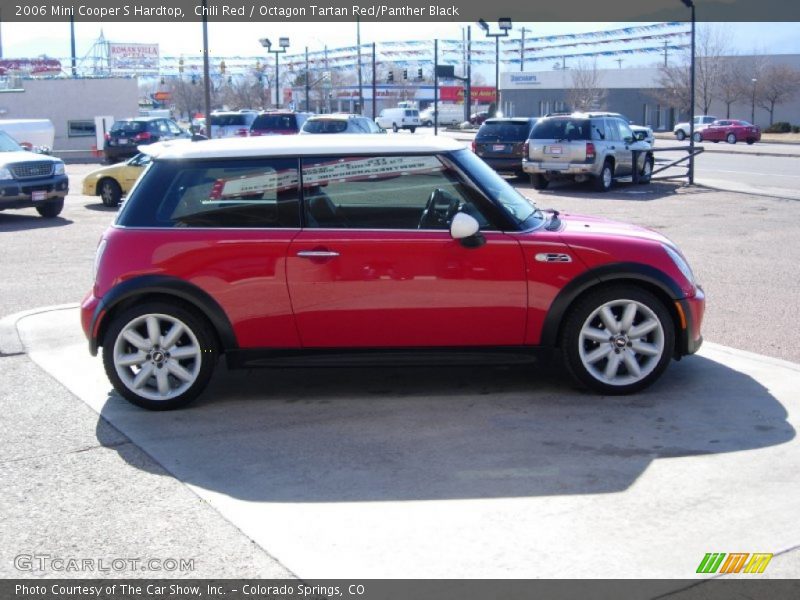 Chili Red / Octagon Tartan Red/Panther Black 2006 Mini Cooper S Hardtop