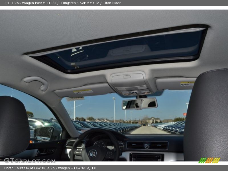 Tungsten Silver Metallic / Titan Black 2013 Volkswagen Passat TDI SE