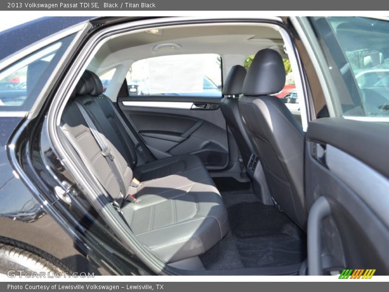 Black / Titan Black 2013 Volkswagen Passat TDI SE