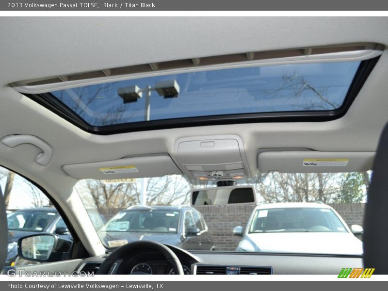 Black / Titan Black 2013 Volkswagen Passat TDI SE