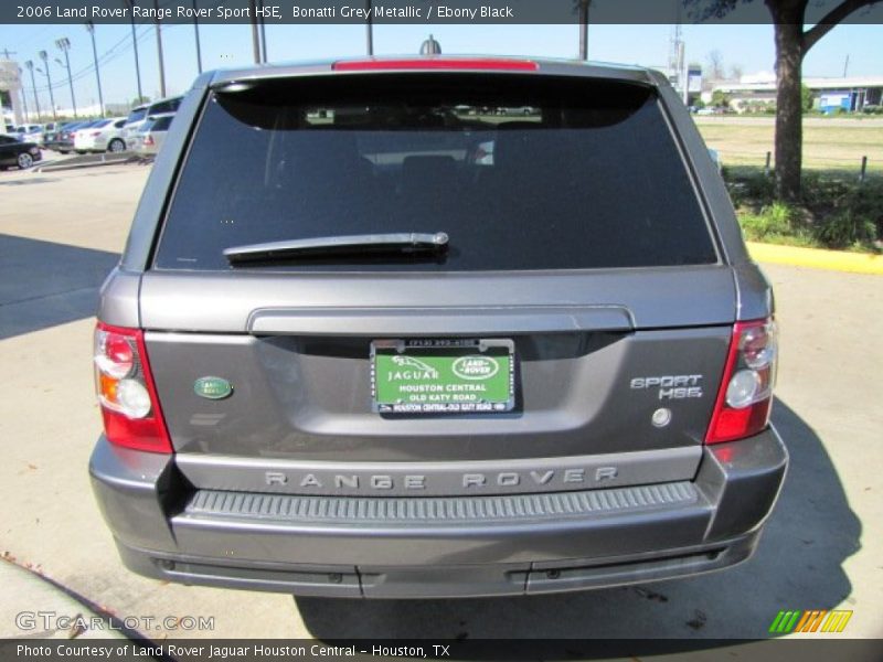 Bonatti Grey Metallic / Ebony Black 2006 Land Rover Range Rover Sport HSE