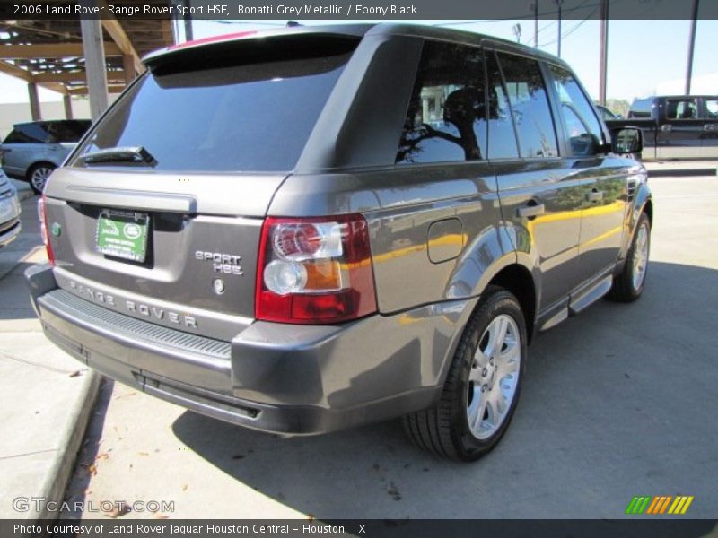Bonatti Grey Metallic / Ebony Black 2006 Land Rover Range Rover Sport HSE