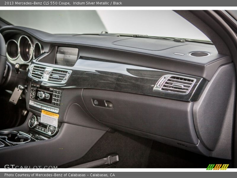 Iridium Silver Metallic / Black 2013 Mercedes-Benz CLS 550 Coupe