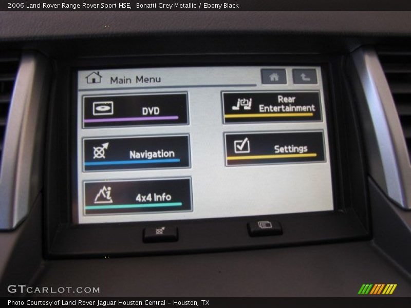 Bonatti Grey Metallic / Ebony Black 2006 Land Rover Range Rover Sport HSE