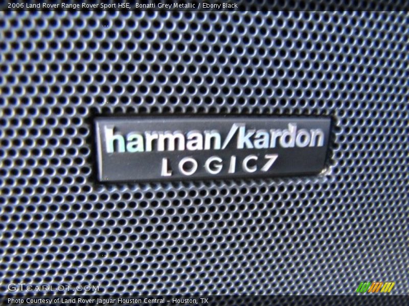 Audio System of 2006 Range Rover Sport HSE