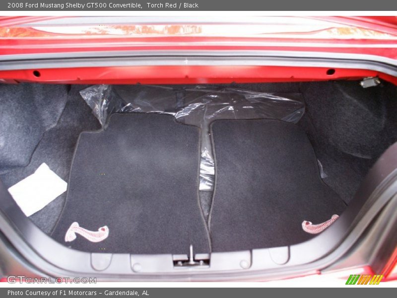  2008 Mustang Shelby GT500 Convertible Trunk