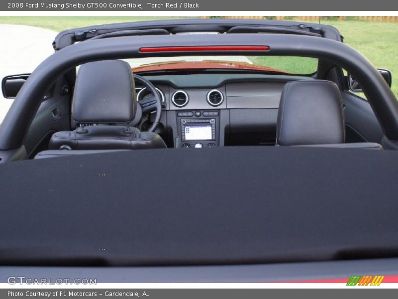 Torch Red / Black 2008 Ford Mustang Shelby GT500 Convertible