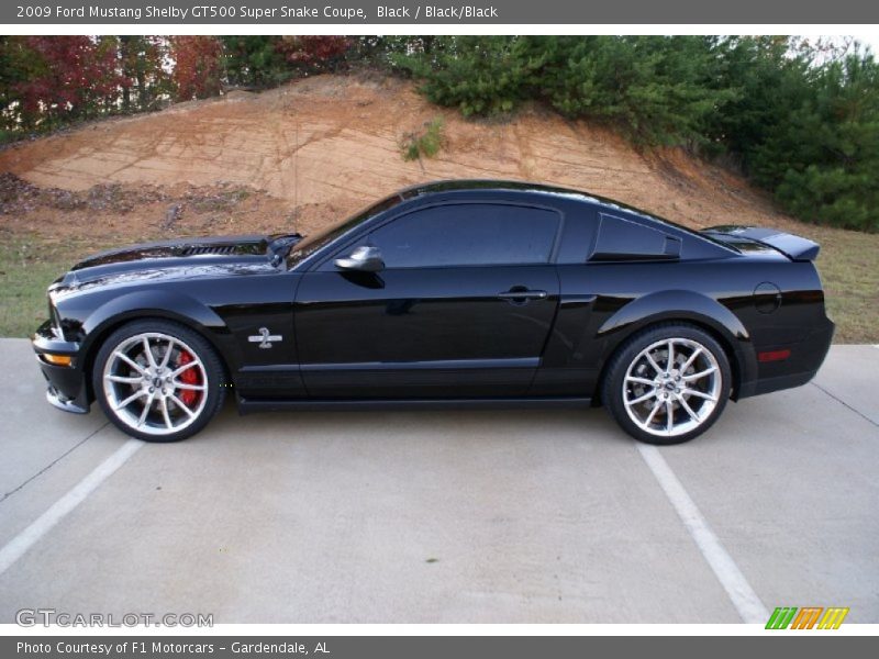  2009 Mustang Shelby GT500 Super Snake Coupe Black