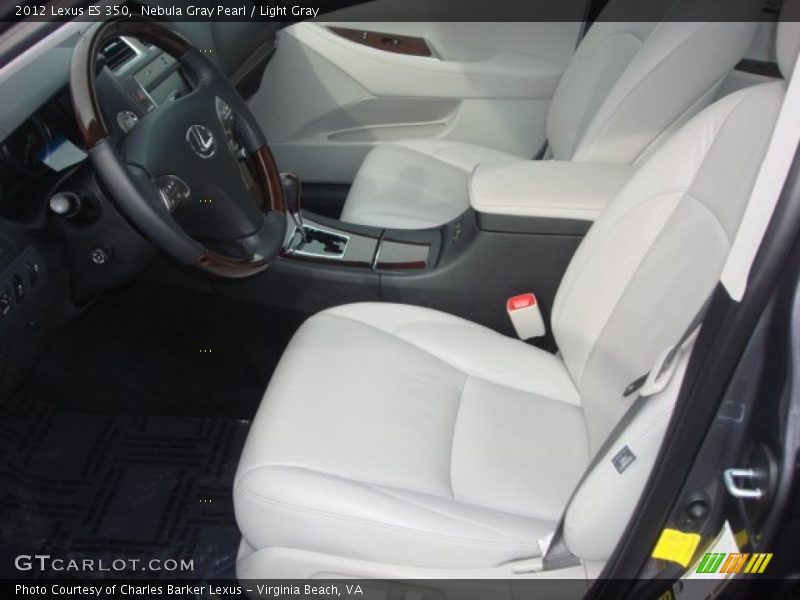 Front Seat of 2012 ES 350