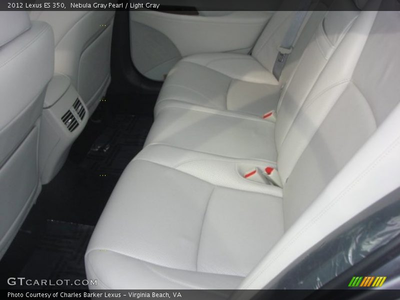 Rear Seat of 2012 ES 350