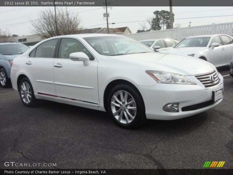 Starfire White Pearl / Parchment 2012 Lexus ES 350