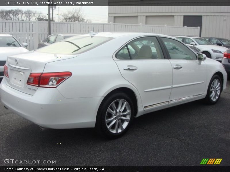 Starfire White Pearl / Parchment 2012 Lexus ES 350